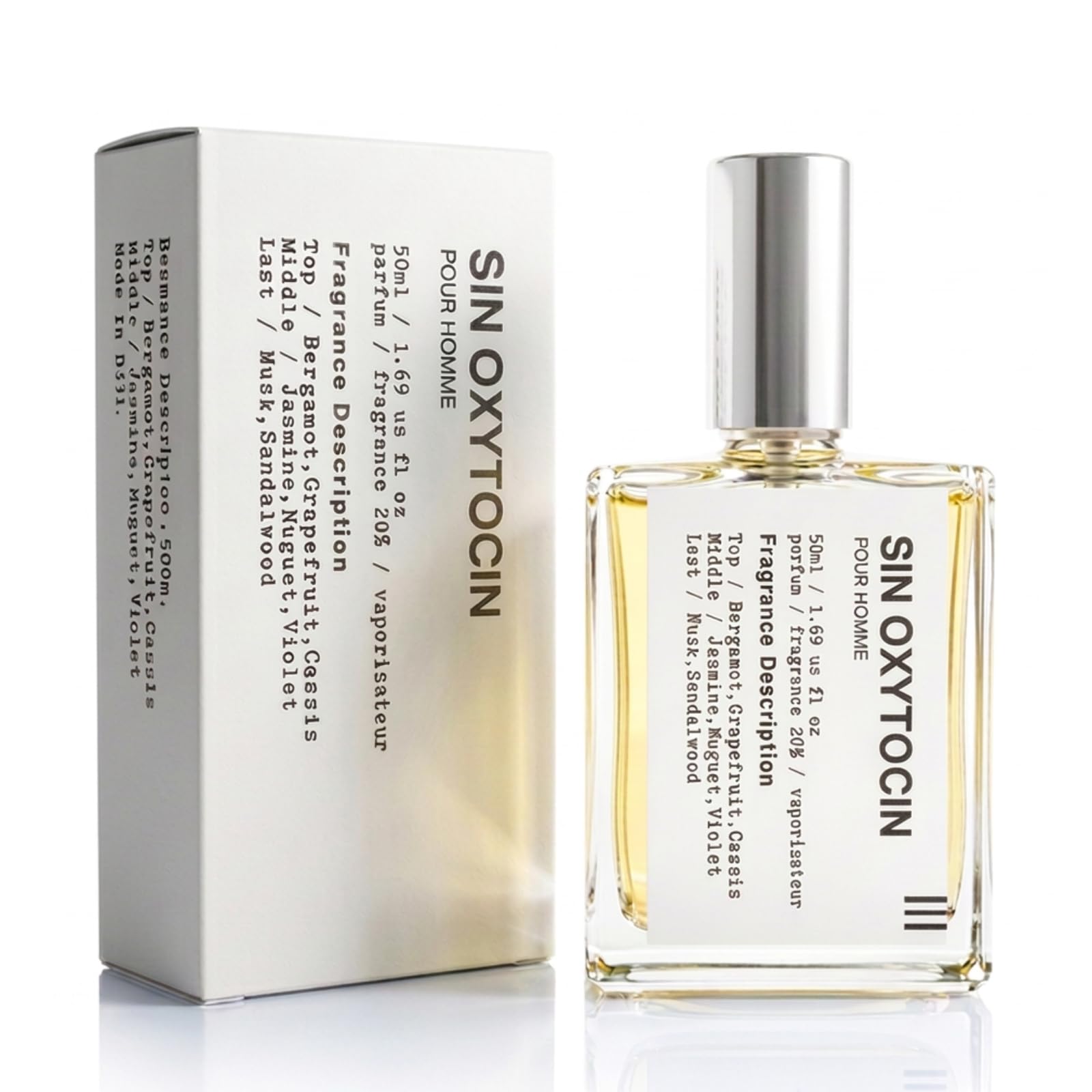 Amazon | SIN OXYTOCIN フェロモン香水 男性用 50ml ベルガモット